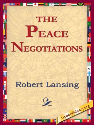 cover image of The Peace Negotiations